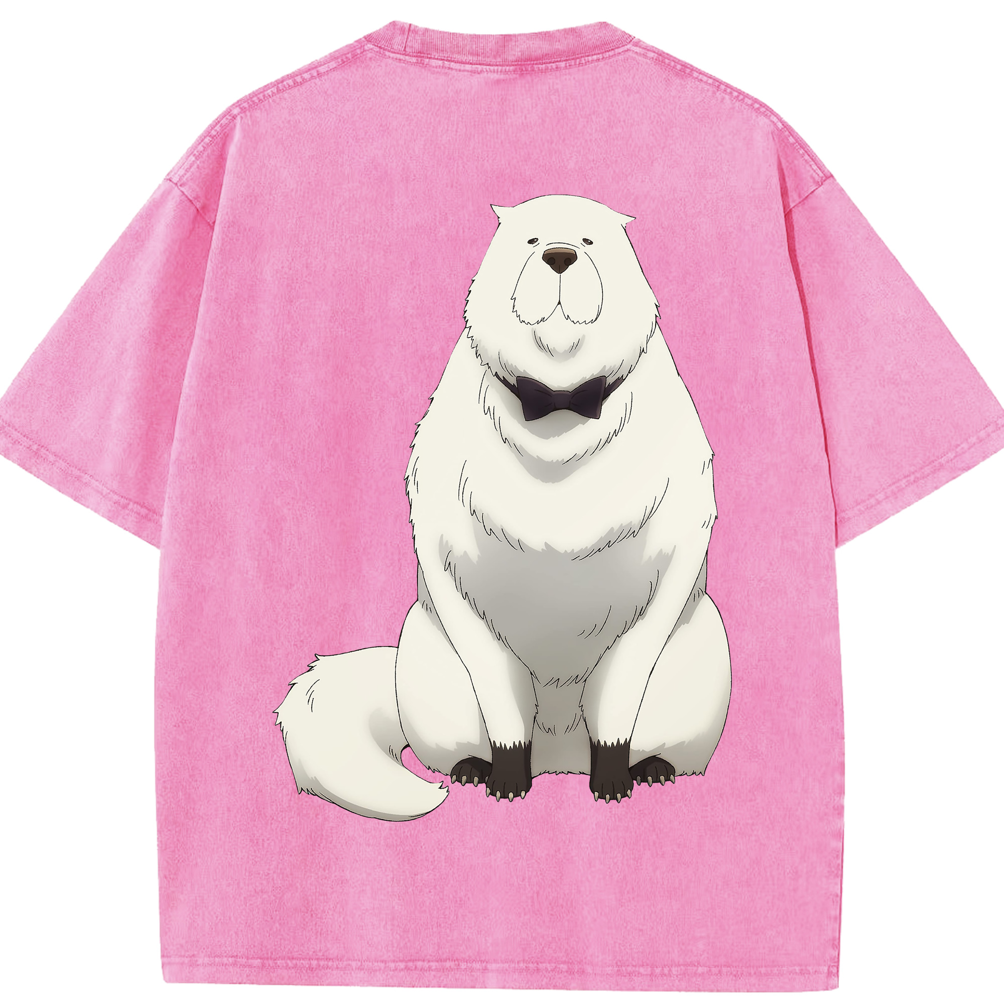 （画像用） SPY×FAMILY间谍家家酒 綿100% ヴィンテージ風 半袖Tシャツ（背面プリント）